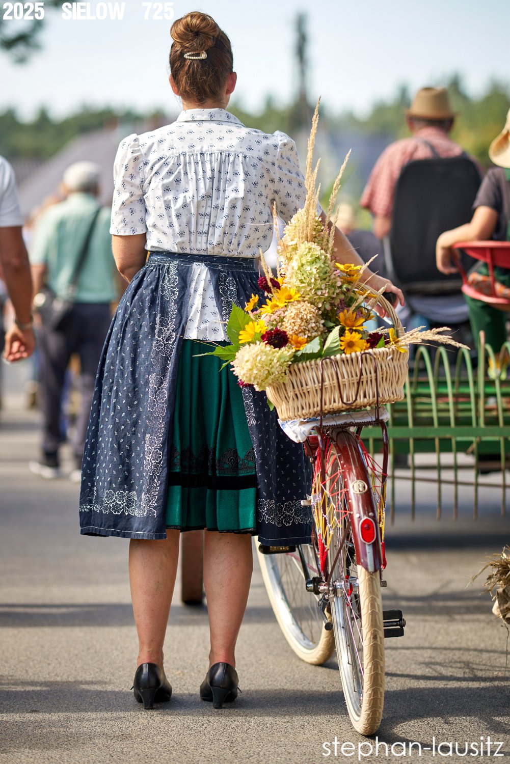 auf dem Weg zum Markt